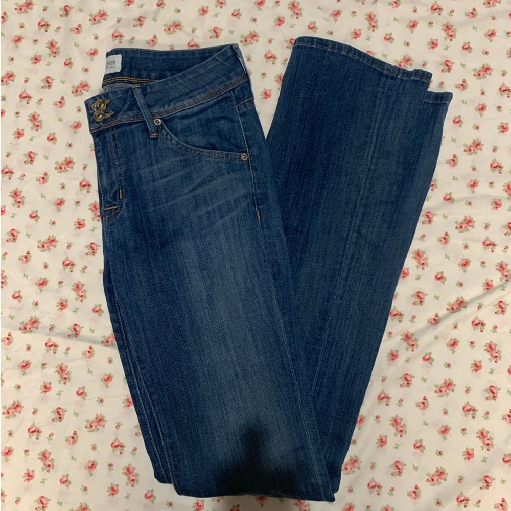 Hudson midrise Beth jeans